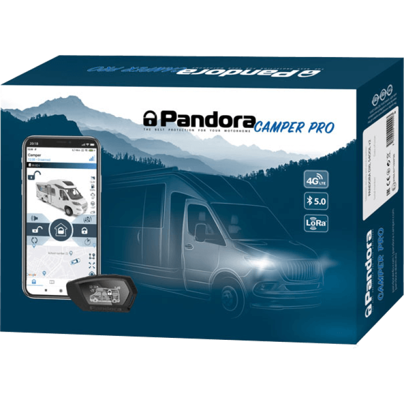 Pandora Camper Pro Συστήματα ασφαλείας